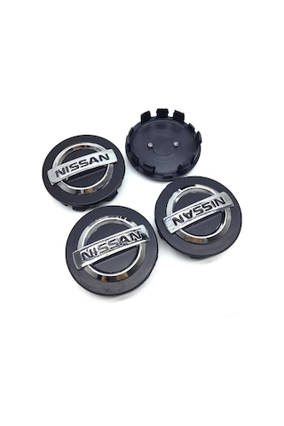 Nissan Qashqai-Juke Jant Göbeği Siyah 48-54Mm