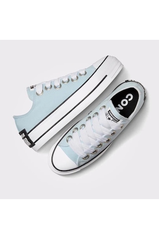 Chuck Taylor All Star Lift Kadın Mavi Platform Sneaker Mavi