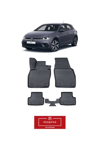 Volkswagen Polo 2024 Model 5d Havuzlu Paspas Seti