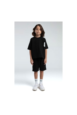 Rolypoly Erkek Çocuk Siyah Bermuda Takım 5274-47564 Siyah