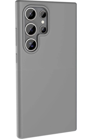 Galaxy Uyumlu S23 Ultra Kılıf M-safe Şarj Özellikli Sıvı Teknolojili Silinebilir Sert Zore Kivi Kapak