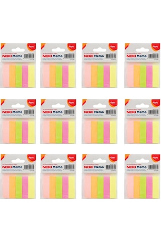 Noki Memo Kağıt Film İndeks 5 Renk 100 Yaprak 12060 12 Adet