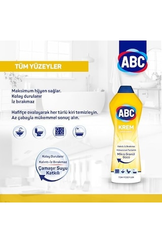 Deterjan Sıvı Krem Limon 750 Ml 0.75 LT - 2.5 LT - 12 KG
