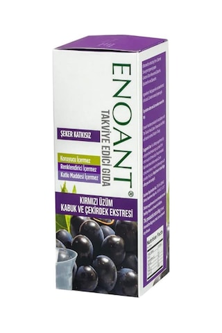 Enoant Siyah Üzüm Ekstraktı 250 ML Enoant Siyah Üzüm Ekstraktı 250 ML