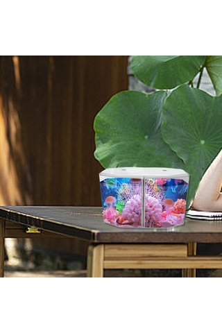 Suntek Mini Betta Balık Tankı Kuluçka Makinesi Kutusu Guppy