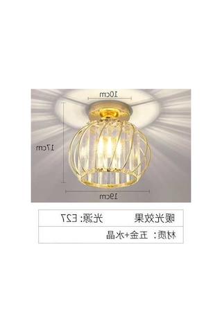 Opulentliving Modern Minimalist Gümüş Renkli 12w Koridor Led Lambası, Kolay Monteli Hall Aydınlatması Diğer