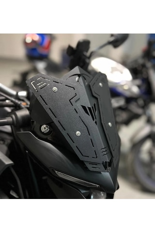 Yamaha Mt-25 2020-2024 Modeller İçin Spor Ön Cam Metal