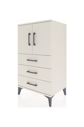 Hyperion Komodin 2 Raflı 3 Çekmeceli 2 Kapaklı 60x44x106 Aytaşı-aytaşı Aytası