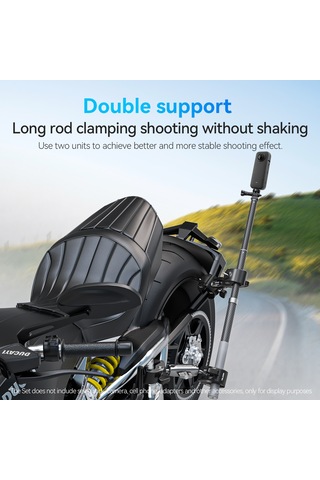 Telesin Gp-hbm-001-d Kamera Montaj Aparatları Kelepçe Gri