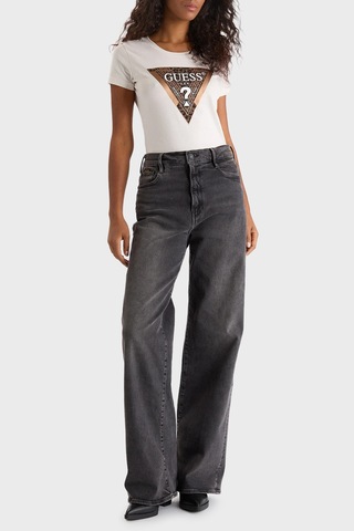 Guess Bayan T Shirt W5bı28j1314g012 Ekru Ekru