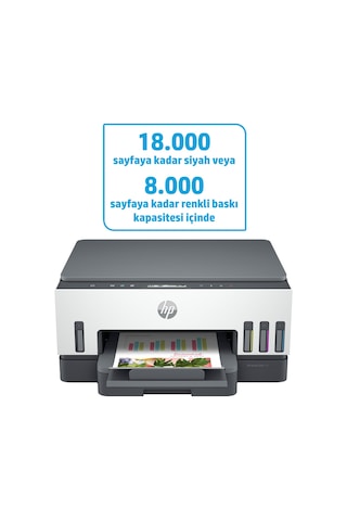 HP 6UU46A Smart Tank 720 WIFI Mürekkep Püskürtmeli Çok Fonksiyonlu Yazıcı
