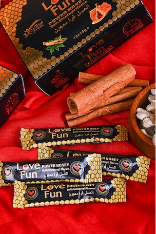 Love Fun Power Honey Ballı Gınseng Macun 15 G
