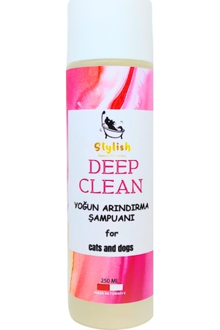 Stylish Kedi Köpekler İçin Deep Clean Arındırıcı Şampuan 250 ML