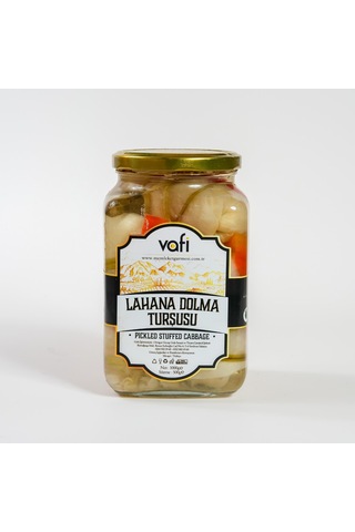 Vafi Turşu Serisi Lahana Dolma Turşusu 1000cc-500gr-8484