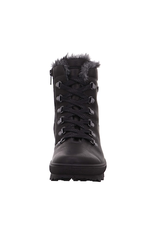 Legero 2-000530 Novara Kadın Siyah Deri Gore-tex Bot Siyah