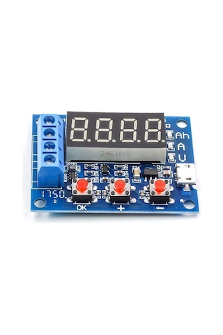 18650 Lityum Testi Zb2l3 Test Cihazı Led Dijital Ekran Direnci Kurşun Asit Kapasitesi Deşarj Ölçer