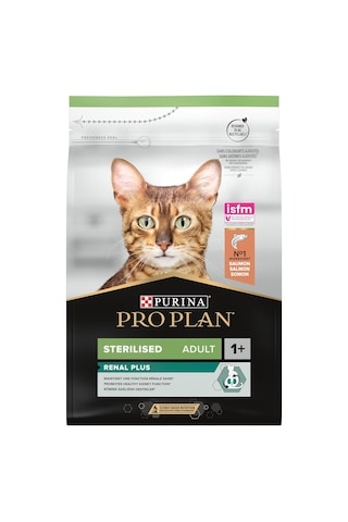 Purina Kısırlaştırılmış Yetişkin Kediler İçin Somonlu Kedi Maması 3 Kg