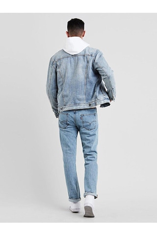 501 Levi's Original Erkek Jean Pantolon - Light Stonewash-9019 Light İndigo - Flat Finish