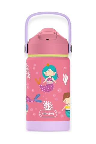 Sipnjoy - Flipsip Çocuk Su Termosu 360 Ml - Mermaid Dream