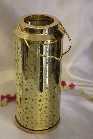 Led Işık Kavanoz Yıldızlı Çok Renkli