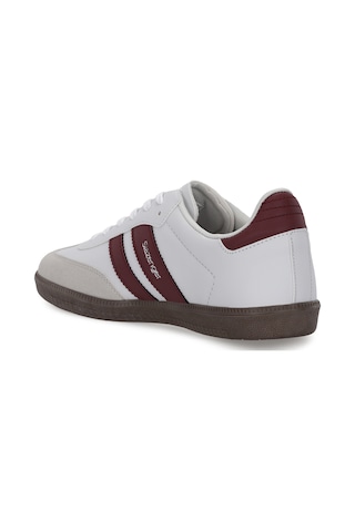 Slazenger Indıa Kadın Beyaz / Bordo Günlük Spor Ayakkabısı Beyaz / Bordo