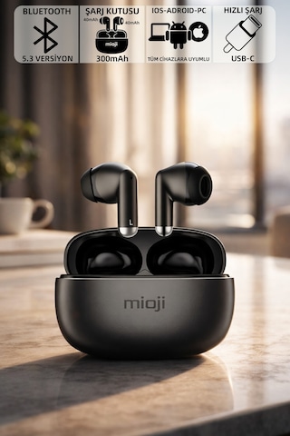 Mioji Air Buds 3 Kablosuz Bluetooth 5.3  Kulak İçi Kulaklık