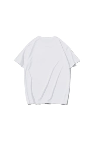 Brz Collectıon Brz Collection Unisex Oversize Kadim Ruh T-shirt Beyaz