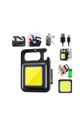 Anahtarlıklı Fener Fener Cob Led 5047