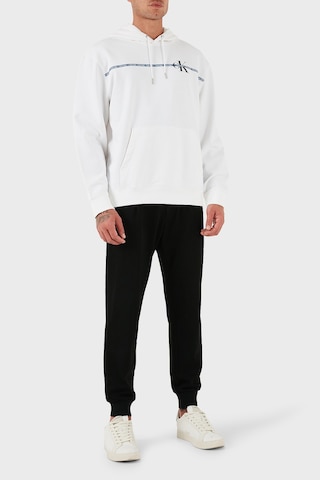 Calvin Klein Erkek Sweat Lv04rc289g Yaf Beyaz Beyaz