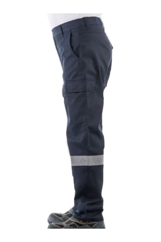Aka Gabardin Pantolon 16/12 %100 Pamuk Reflektörlü Kargo Cepli La Lacivert