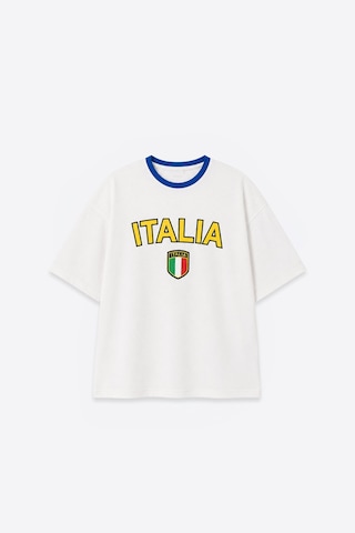 Fıfa World Cup 26 İtalya Oversize Tişört Beyaz Fıfa World Cup 26 İtalya Oversize Tişört Beyaz