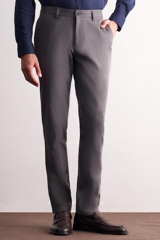 İmza Antrasit Yan Cep Düz Paça Pamuklu Comfort Fit Chino Casual Pantolon 1003255166 Antrasit