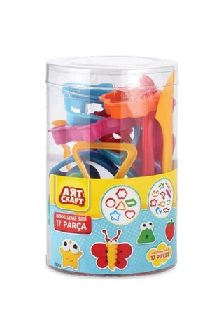 Dede Art Craft Modelleme Seti Silindir Çok Renkli