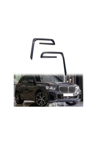 Ulzyvf Bmw X5 G05 2022 Ön Jant Kaporta Karbon Fiber Kaplama - Abs, Kolay Takılır, Şık Tasarım