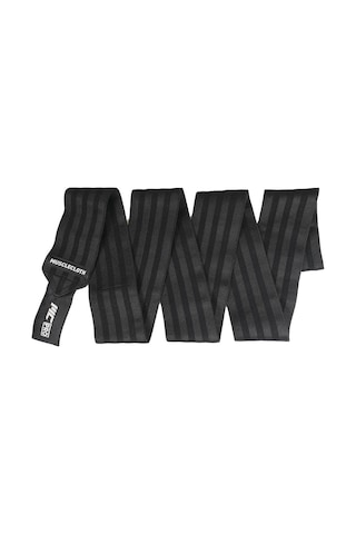 Musclecloth Pro Knee Wraps Diz Bandajı 2'li Paket - Cırt Bantlı Siyah