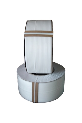 Otomatik Makine Çemberi Beyaz 12mm 3000 Metre 2 Adet Otomatik Makine Çemberi Beyaz 12mm 3000 Metre 2 Adet