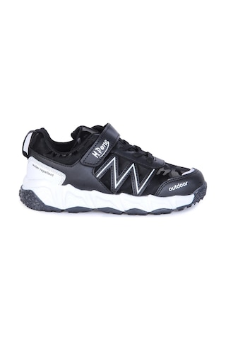 Mp 242-3331ft Siyah Cırtlı Erkek Çocuk Spor Ayakkabı 001