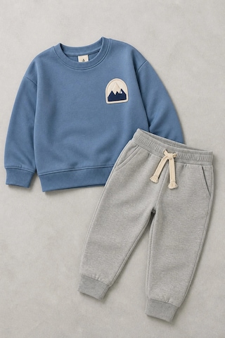 Eray Alp Kids Unisex Çocuk Alt Üst Takım Mavi