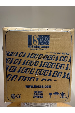 Hcs Cat 6 Halogen Free H06-00402-bk Utp 23 Awg 305 Metre Gri