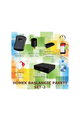 Homek Başlangıç Paketi - Set 2 / Akıllı Ev Otomasyonu