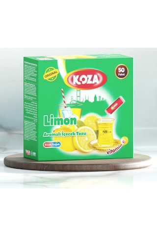 Koza Tek İçimlik Limon Aromalı Toz İçecek 50'li Diğer