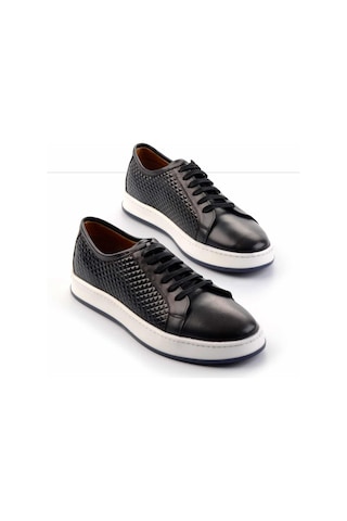 Bambi Lacivert Leather Erkek Sneaker E01310099803 Lacivert