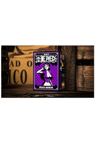 Card Mafia One Piece Nico Robin Anime Oyun Kağıdı İskambil Kartla