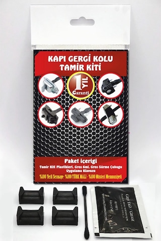 Citroen C4 Hb Kapi Gergi Kolu (Limitör) Tamir Kiti 2004-2011 546758445 Arka 2 Kapı Set