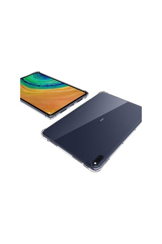 Matepad 10.4 Uyumlu Zore Tablet Nitro Anti Shock Silikon Kapak-renksiz Tablet Kılıfı