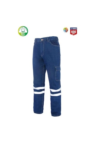 Kot İş Pantolonu Myform 2136 Sona Denim Renk Mavi