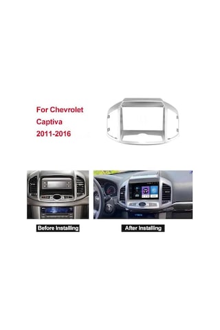Chevrolet Captıva Uyumlu 9 İnç Multimedya Çerçevesi Ve Soket