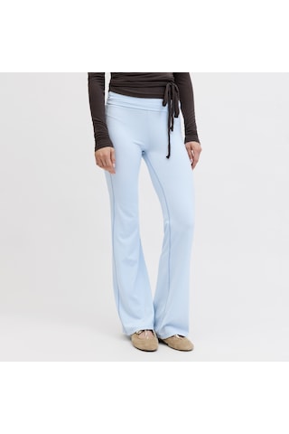 Jack & Jones Kadin Yuksek Bel Yoga Tayti Interlock Kumas Esnek Spor Tayt - 12292391 Skyway