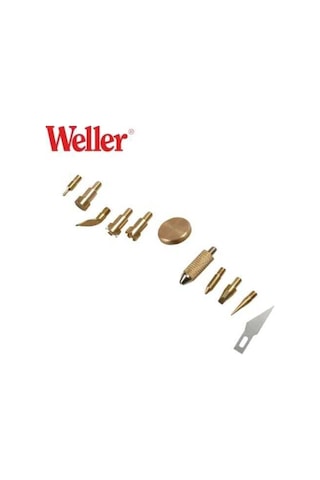 Weller Wbtk 12 Eu Ahşap Yakma Uç Seti, 12 Parça