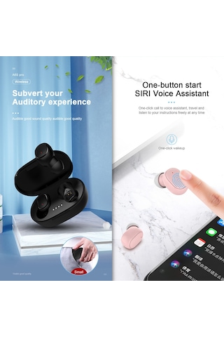 Kangvka A6s Pro Tws Kablosuz Kulaklık: Şık Renkler, Bt 5.0, Ipx4 Suya Dayanıklı, 10m Menzil, 8mm Ses Sürücüsü.